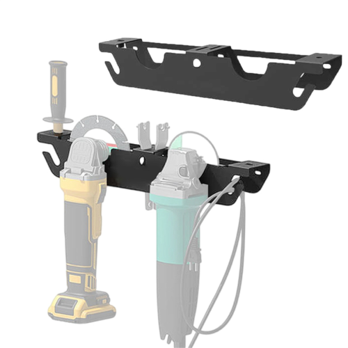 Angle grinder holder, metal angle grinder rack hook, wall mount 1
