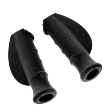 2 universal rollator hand grips, non-slip grips
