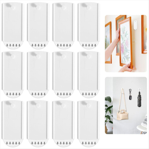 12 adhesive picture hooks for picture frames 2