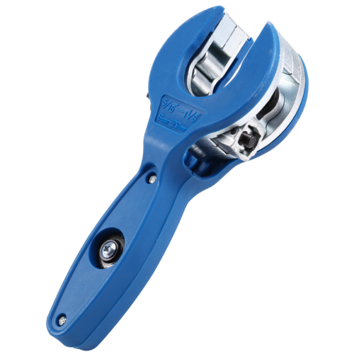 Efficiency ratchet pipe cutter for aluminum thin-walled pipes