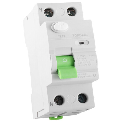 Fehlerstromschutzschalter (FI-Schalter) 230 V, 2-polig, 6 kA 2