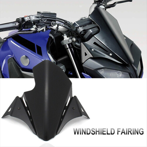 Motorrad Frontscheibe Metall Luftstrom Windabweiser für Yamaha