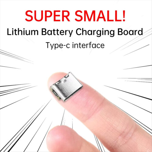 50PCS Mini 3.7V Lithium Battery Charging Board Type-C 2