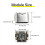 50PCS Mini 3.7V Lithium Battery Charging Board Type-C 4