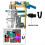 Dual clutch tools Clutch actuator adjuster for 2