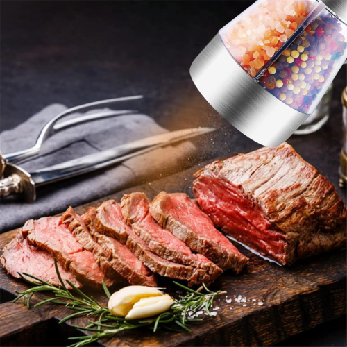 Electric salt and pepper mill set 1