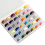 36 pieces of sewing thread and spools, colored sewing thread set 1