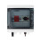 PV distribution box with protection, 1 input, 1 output 1