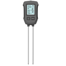 5-in-1 bodemtester pH/vocht/temperatuur digitale LCD-meter Warmte-