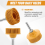 12 pieces 2 inch brush disc grit sanding brush discs with handle 2