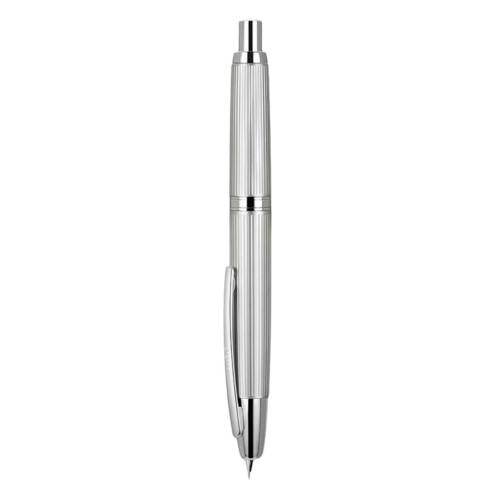 Jinhao 10 Light Luxury Press Einziehbarer Füllfederhalter,B
