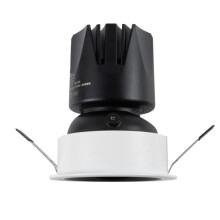 Tuya Zigbee Intelligent LED-spotlight med dimningsfunktion 12W Bländfri A