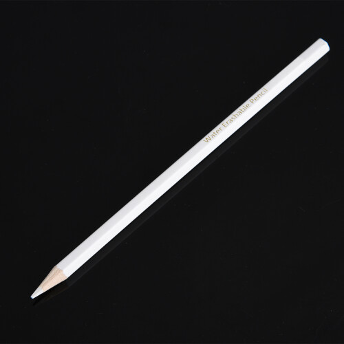12PCS Water Soluble White Sewing Marking Pencils, 7in, Practical Tools