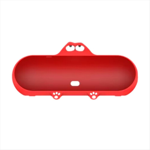 Silicone dustproof protective case for Beats Pill speakers, red