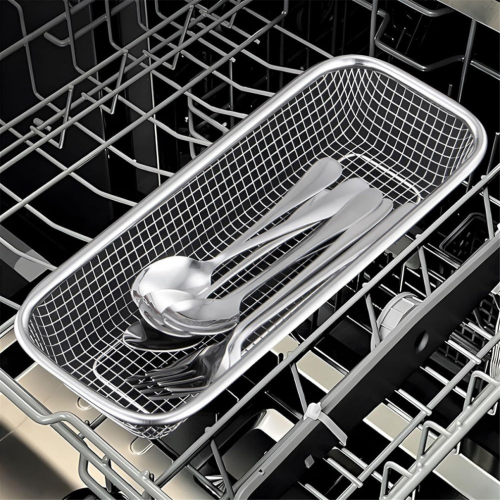 2-pack utensil holder, compact draining rack, chopsticks, spoon, draining surface 2