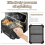 Reusable silicone air fryer splash guard 2