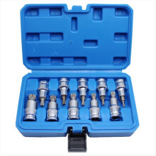 1/2-inch inbusbitset, zeskantsleutel met zeskanthuls, M