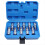 1/2-inch Allen Bit Kit, Hex Socket Wrench with Hex Sleeve, M 1