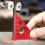 Right-angled ruler, woodworking ruler, triangular ruler, scale, machinist 3