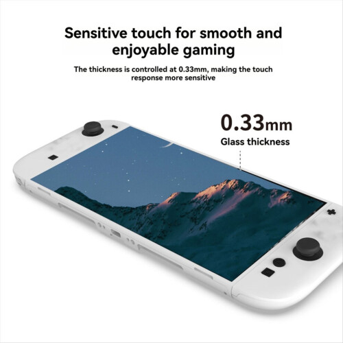 2 Displayschutzfolien aus gehärtetem Glas für Switch 2 2