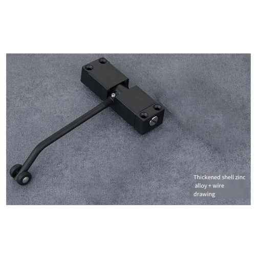 Automatic door closer, metal, adjustable, robust safety spring 2