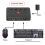 USB keyboard and mouse Bluetooth adapter, Bluetooth USB hub adapter 3