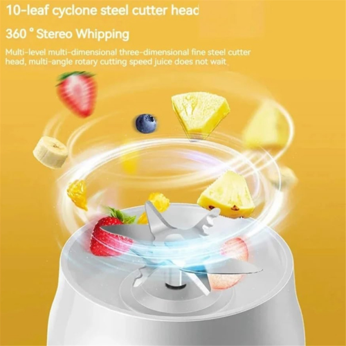Portable smoothie blender, rechargeable mini juicer cup via USB 1