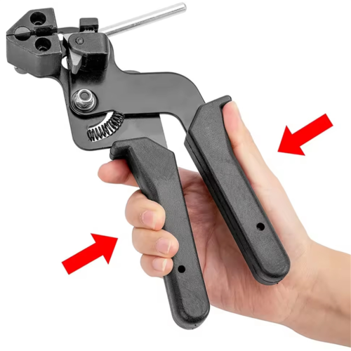 Self-locking cable tie pliers, stainless steel cable tie tools, cable bundling tool 1