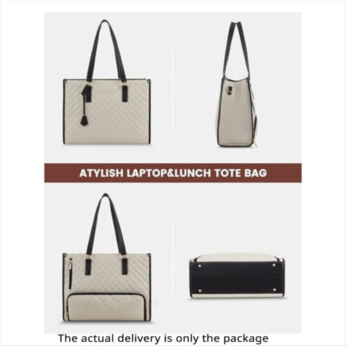 Damen-Tragetasche, Laptoptasche mit Lunchfach 2