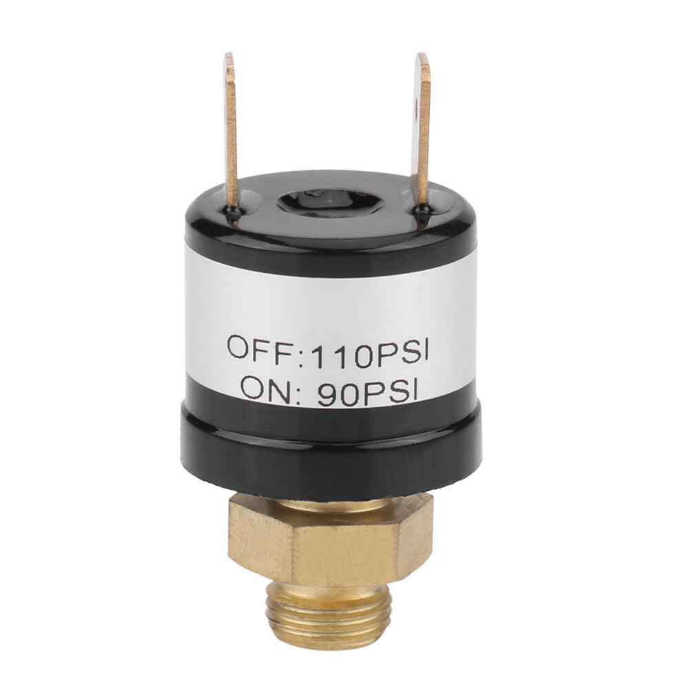 Car Pressure Control Switch Dc12-36V 3A Universal Air Compressor 90-110Psi 7671392648960
