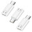 3-pack USB-C to interface headphone audio adapter converter 1