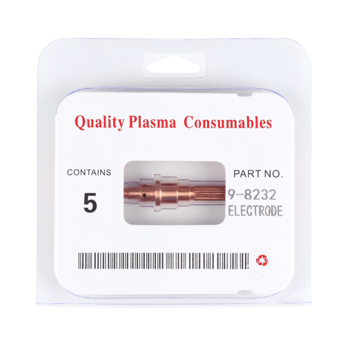 9-8232 5 pcs/set Plasma Cutter Torch Consumables SL60-100 Electrodes 1