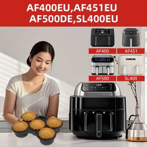 Silikon-Backform für Airfryer-Donuts, Donutform für 1 Stück 1