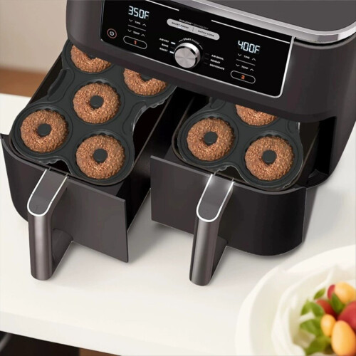 Silikon-Backform für Airfryer-Donuts, Donutform für 1 Stück 2