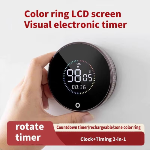 Color screen, timer, magnetic, LED, quiet, rechargeable, multifunctional 1
