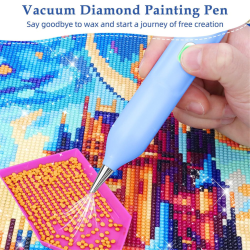 Elektrischer Diamantmalstift, Vakuum-Diamantmalstift, Blau 1
