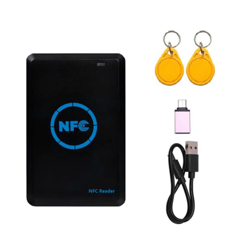 NFC Smart Chip Reader/Writer + 2XUID Keyring 125K 13.56M Copier