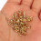 100Pcs Mechanical Keyboard PCB Soldering Rub Pin Socket 4