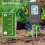 5-in-1 bodemtester pH/vocht/temperatuur digitale LCD-meter Warmte- 4