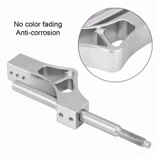 Schaltknauf-Verlängerung aus Alu Honda silber