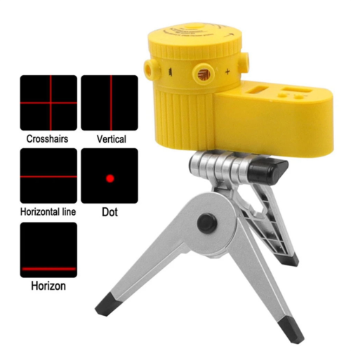 Multifunktionale Laser-Wasserwaage – Haushaltslineal mit Messlaser 1