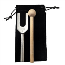 Stemvork van aluminiumlegering voor yoga, meditatie en percussie-instrumenten.
