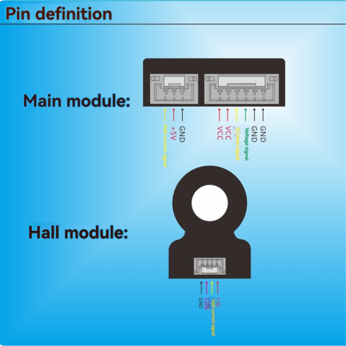 Voor vermogensmonitoringsmodule met Hall-sensor, voor drones B 2
