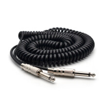 Guitar spring cable 6.35/6.5 Guitar-bass audio cable shielded wire 5M