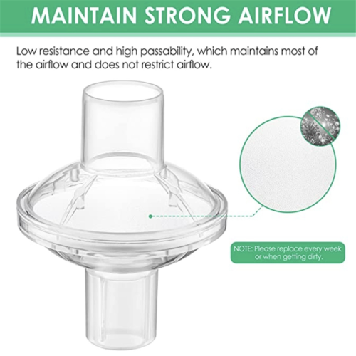 CPAP-inlinefilter för BiPAP och CPAP-apparater, 9-pack 1