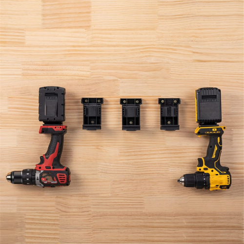 5-piece 2-in-1 tool holder dock, wall-mounted, battery holder for B 1