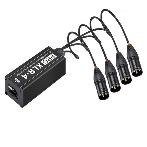 4-channel XLR audio and network cable extender B