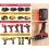 5-piece 2-in-1 tool holder dock, wall-mounted, battery holder for B 4