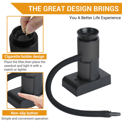 Portable Smoker Infuser - Cold Smoke Generator for BBQ A 2
