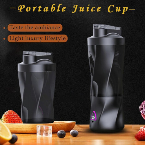 Draagbare blender 700 ml – Compacte reisblender – Zwart 2